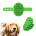 Global Ayucare Pet Grooming Brush Rubber Bath Massage Comb