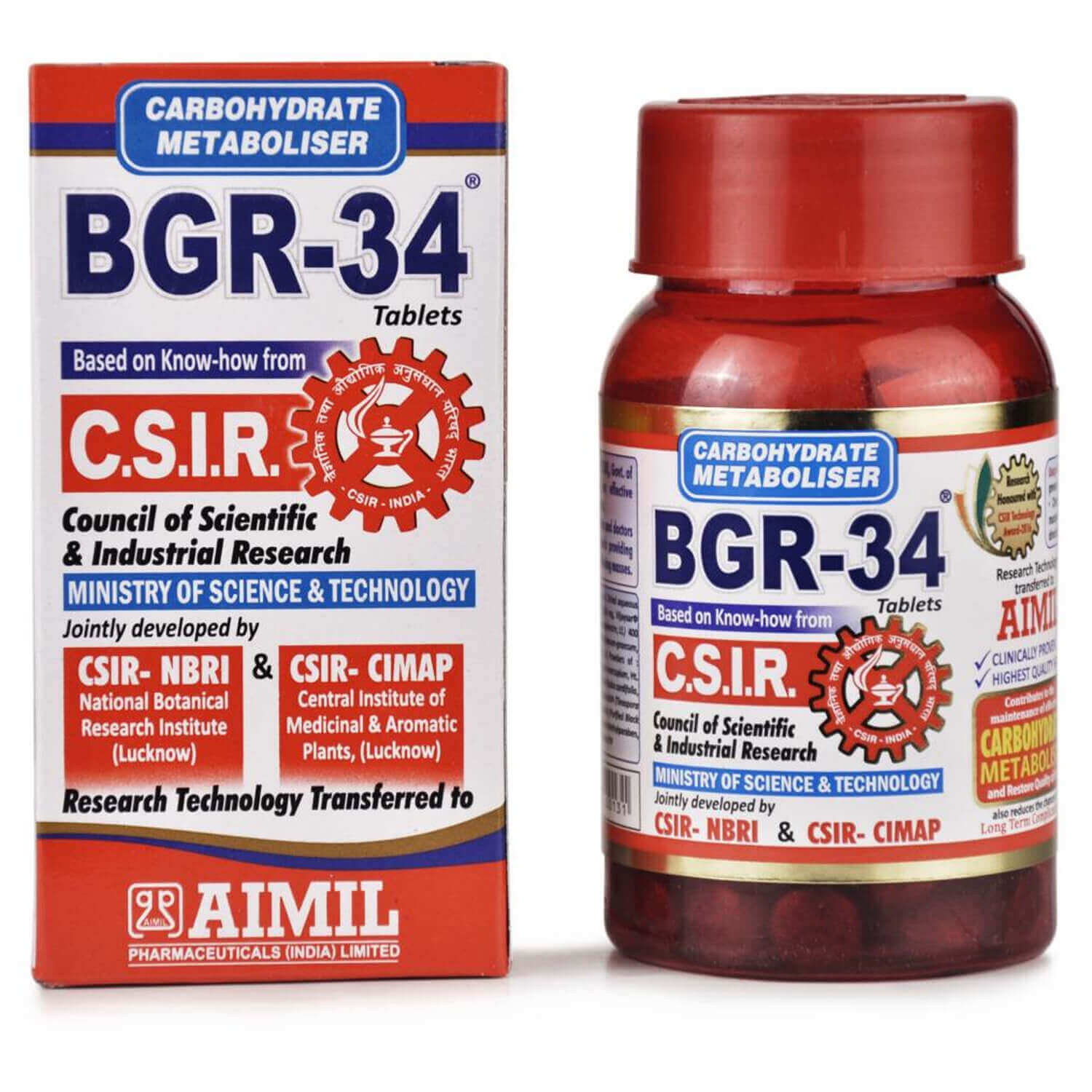 Aimil BGR-34 Tablets