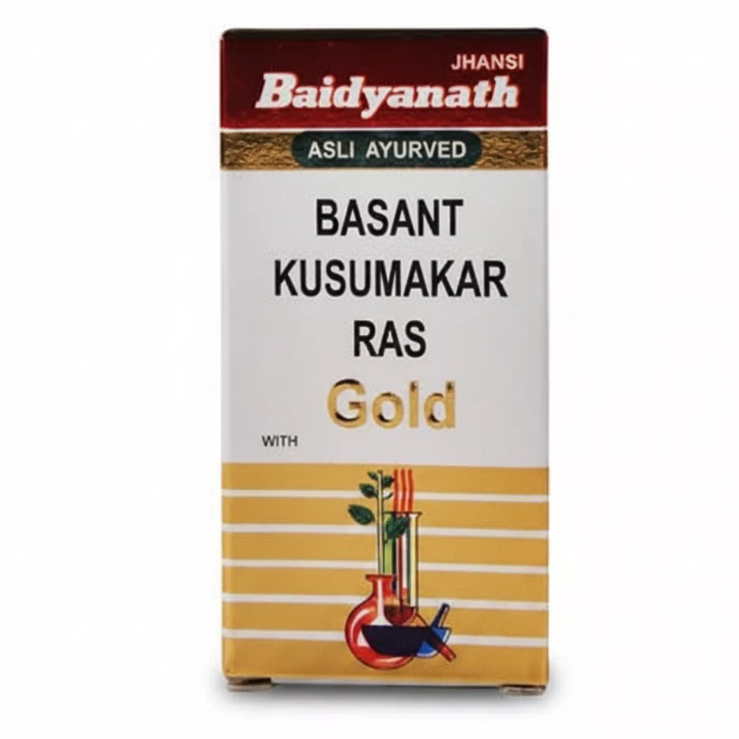 Baidyanath Basant Kusumakar Ras (With Gold)