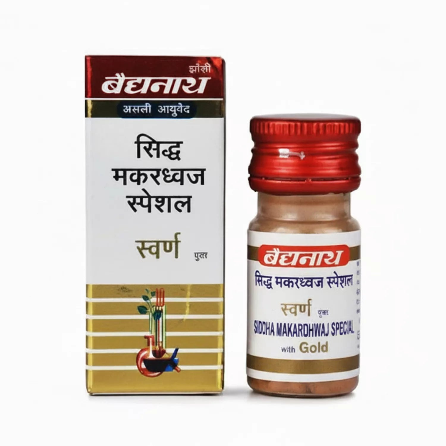 Baidyanath Siddha Makardhwaj Special With Gold