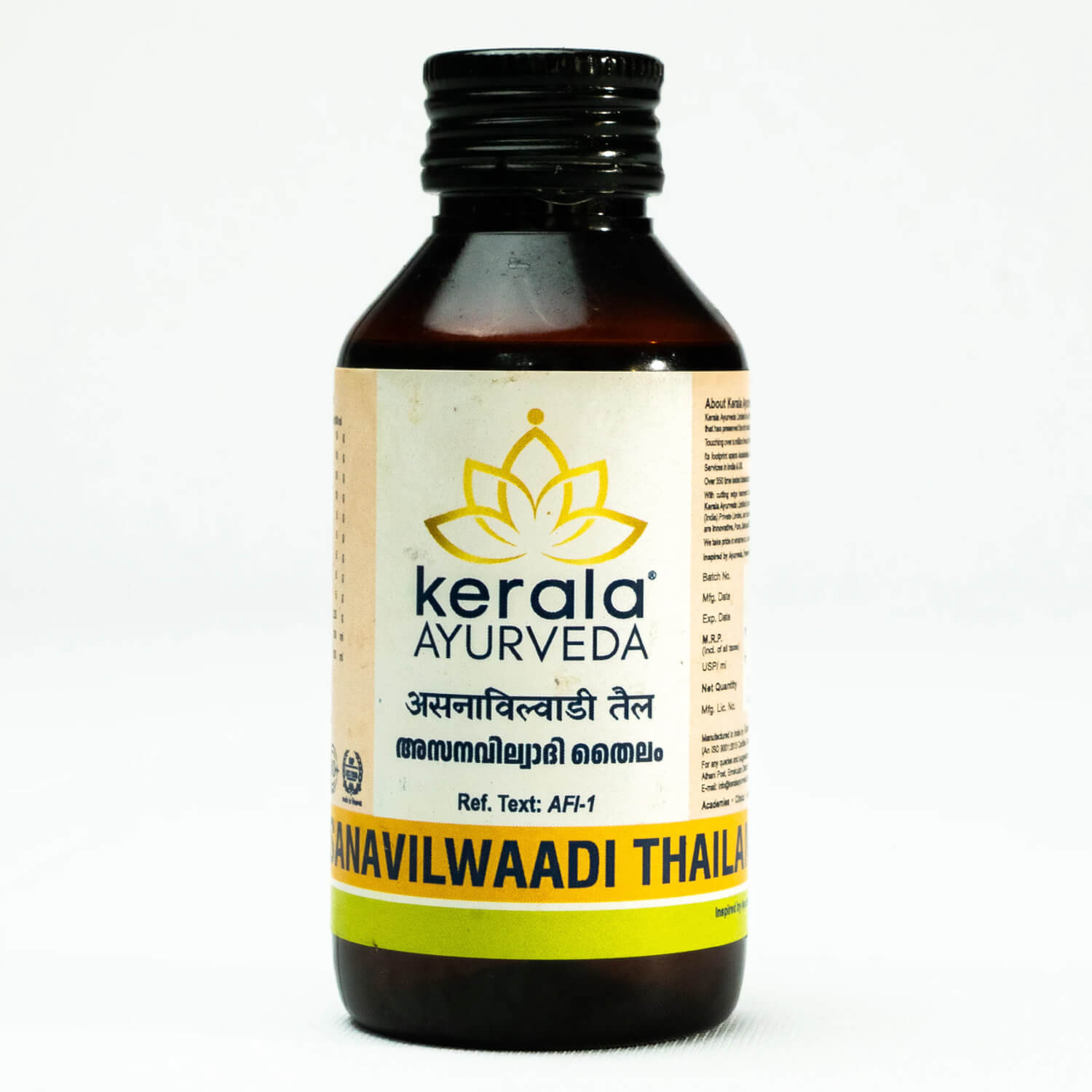 Kerala Ayurveda Asanavilwaadi Thailam
