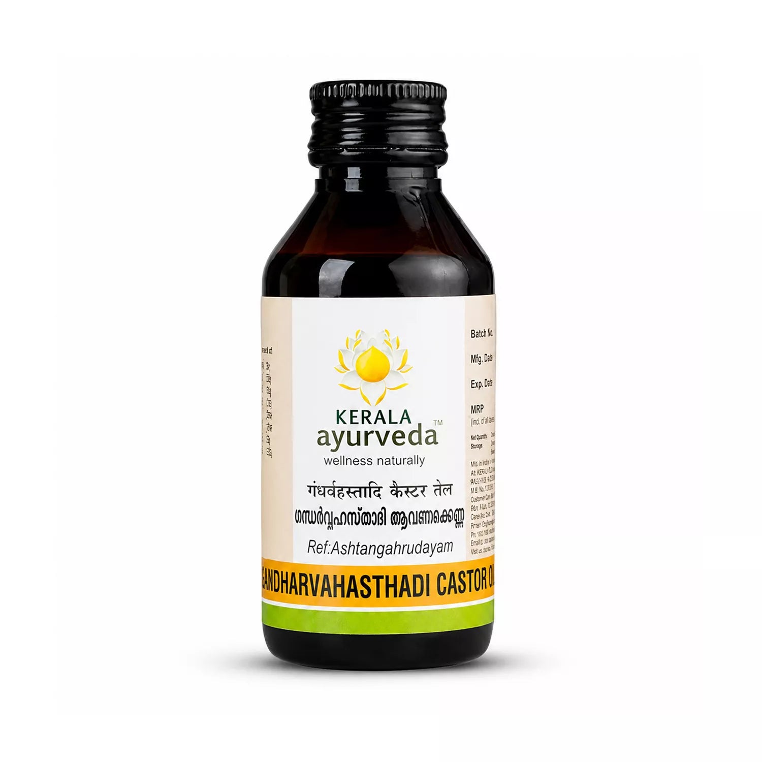 Kerala Ayurveda Gandharvasthadi Castor Oil