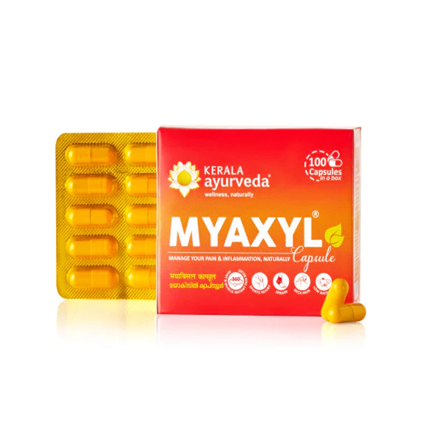Kerala Ayurveda Myaxyl Capsules