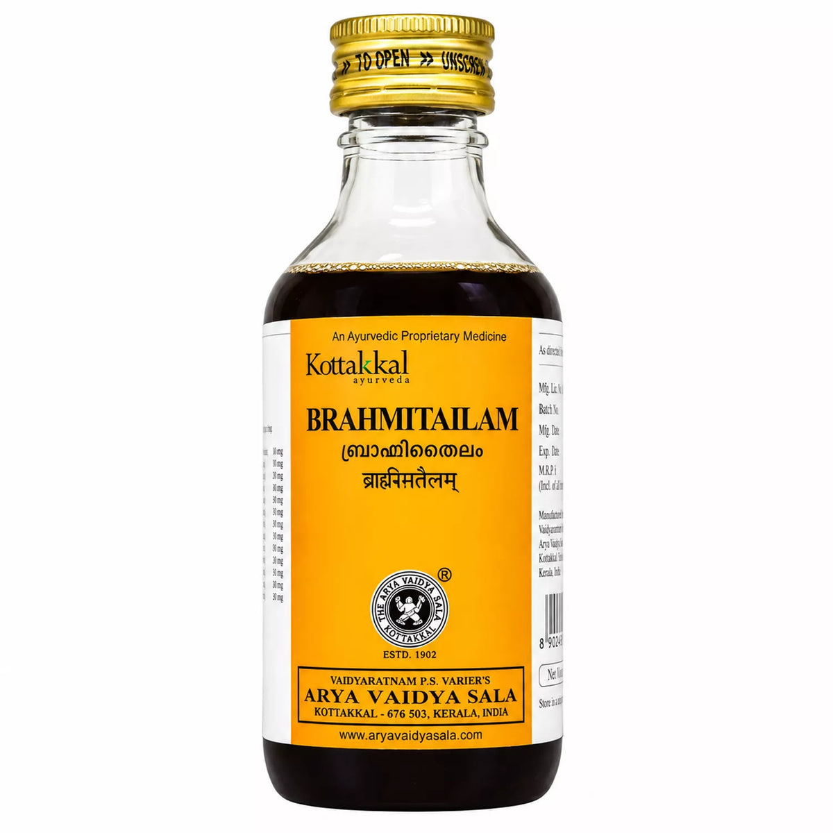 Kottakkal Brahmi Tailam