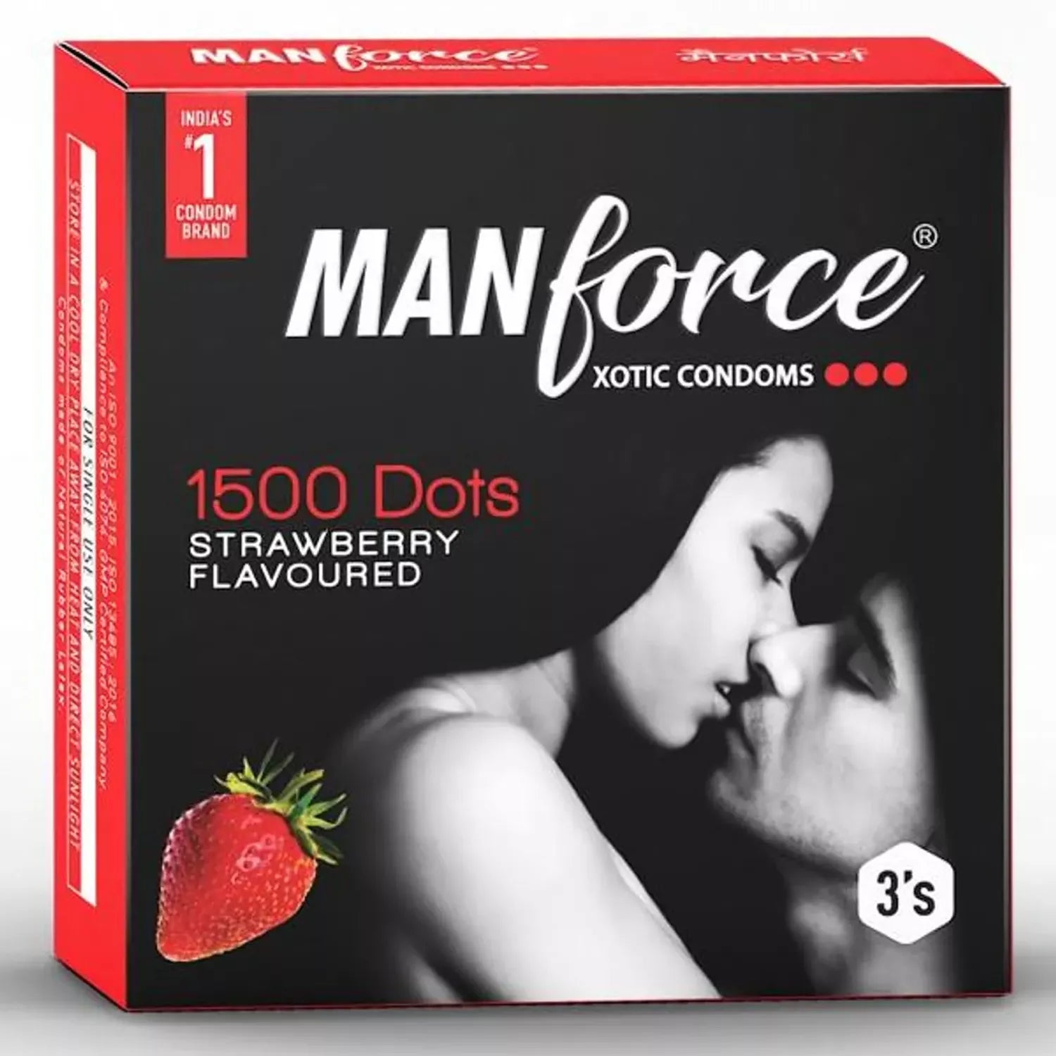 Manforce Strawberry Flavoured Condoms