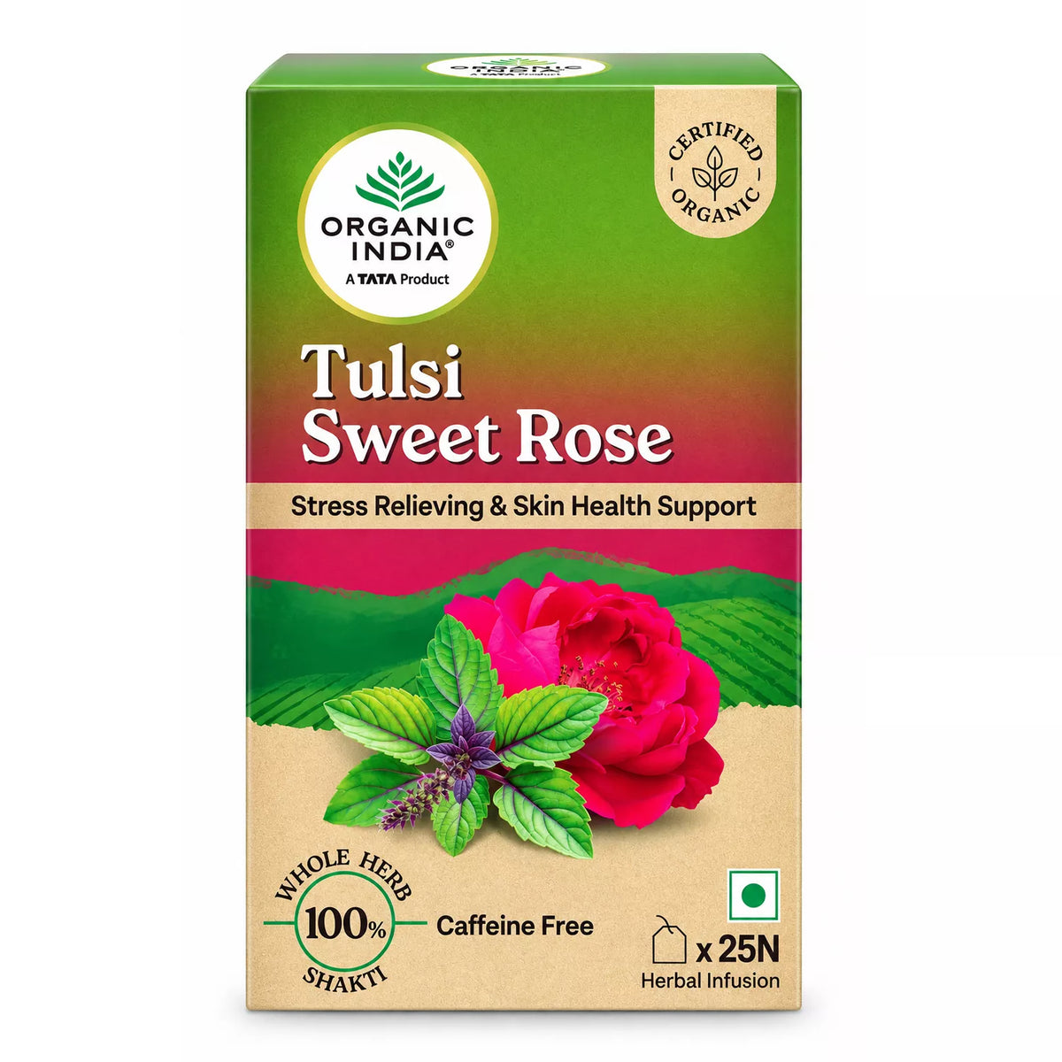 Organic India Tulsi Sweet Rose