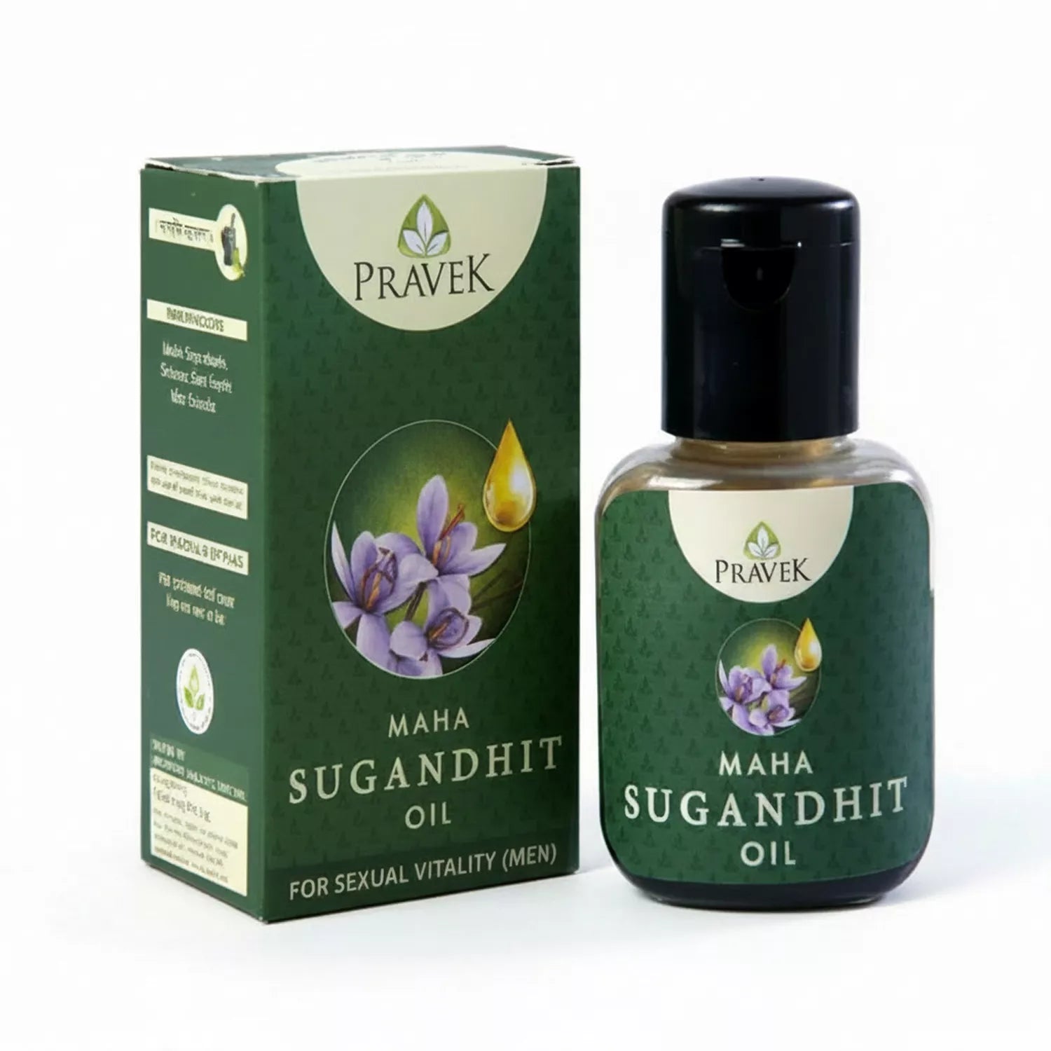 Pravek Maha Sugandhit Oil for Men
