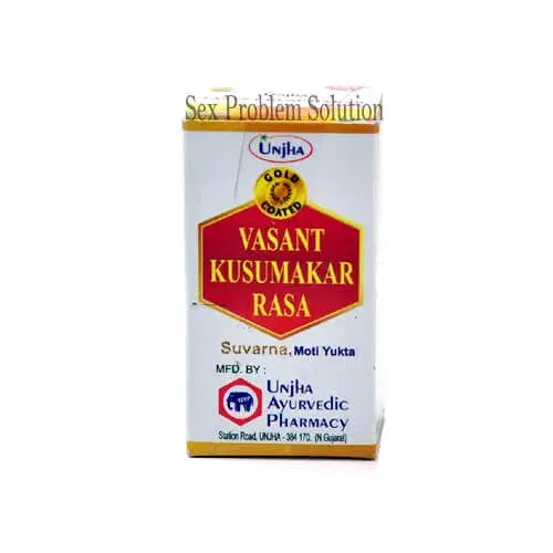 Unjha Vasant Kusumakar Ras (Swarna Moti Yukta)