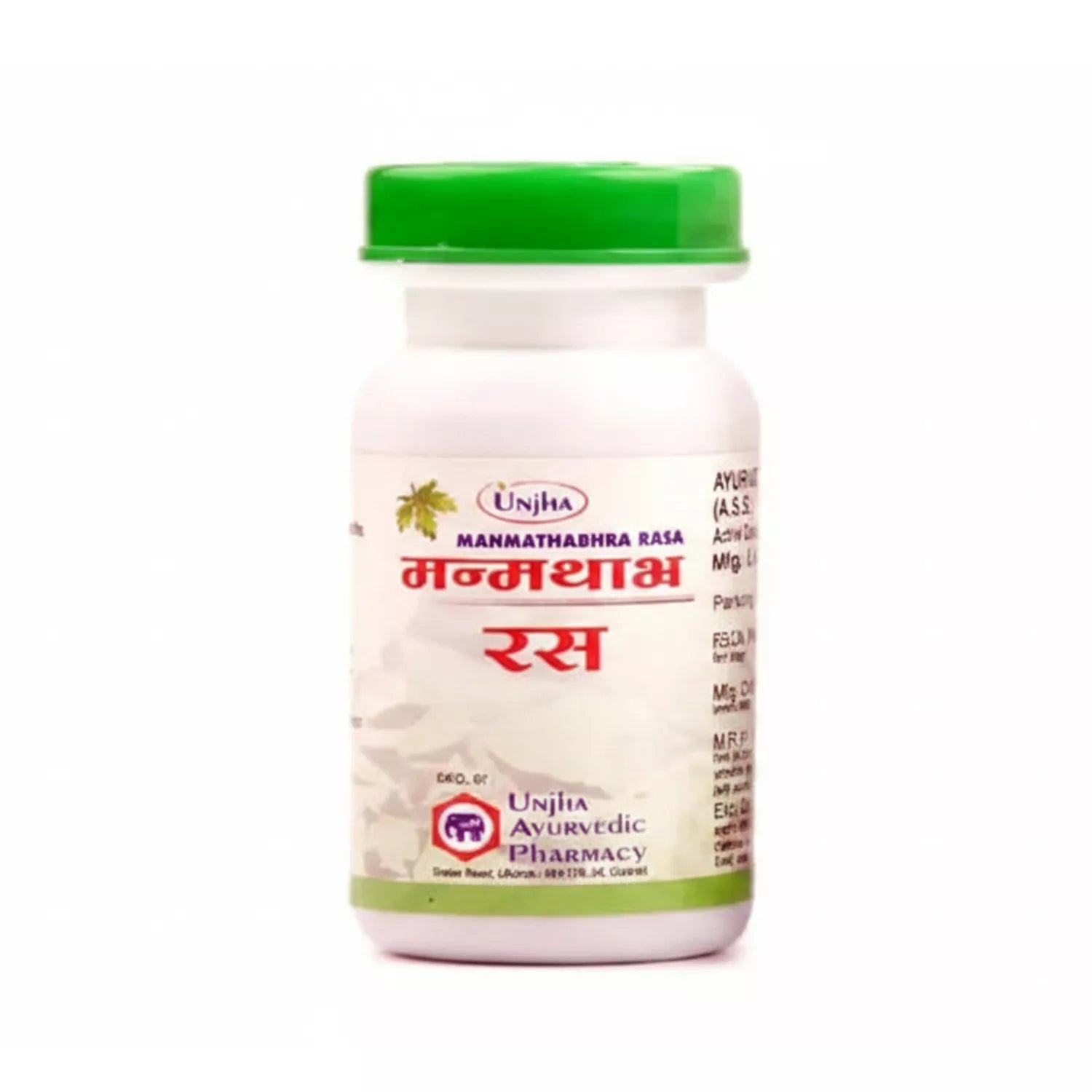 Unjha Manmathabhra Rasa Tablet