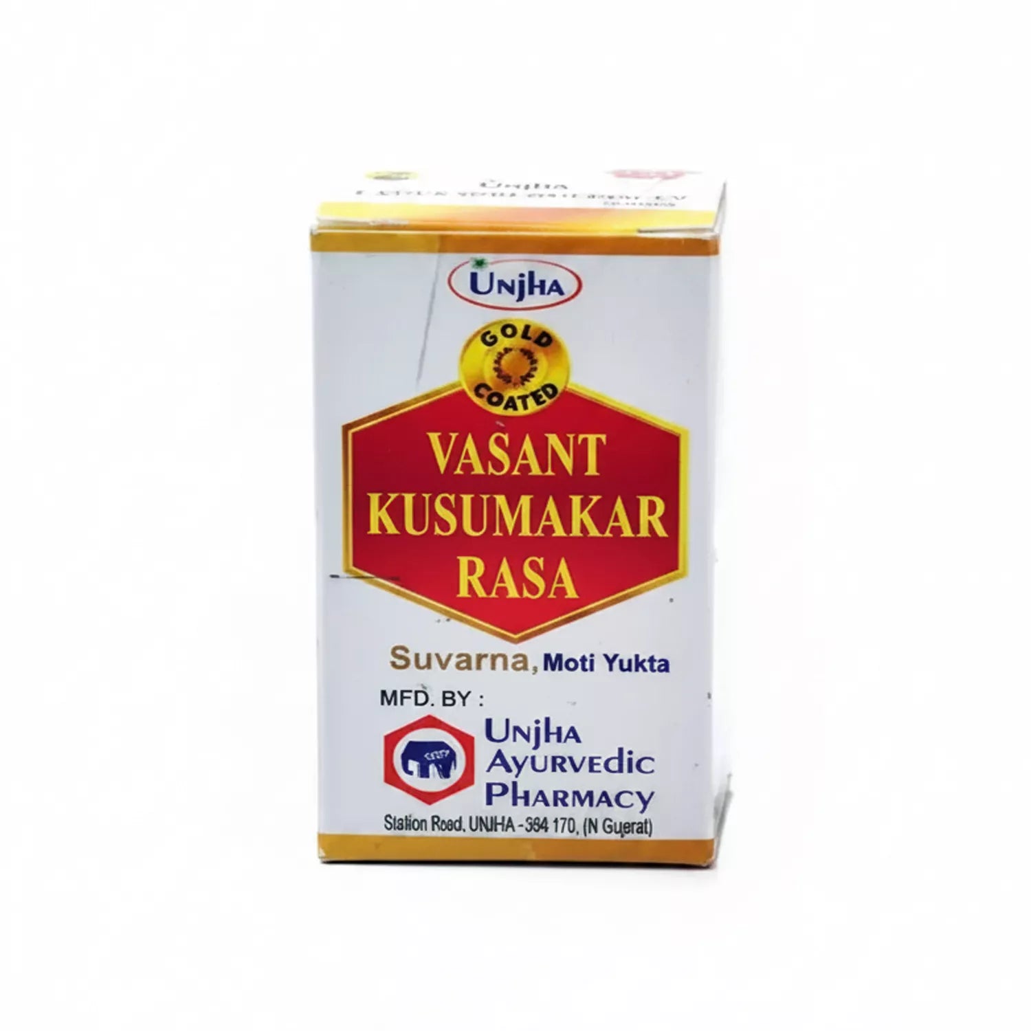 Unjha Vasant Kusumakar Ras (Swarna Moti Yukta)