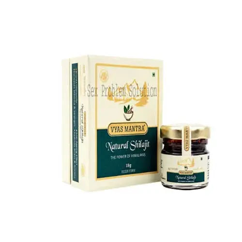 Vyas Mantra Natural Shilajit Resin Form