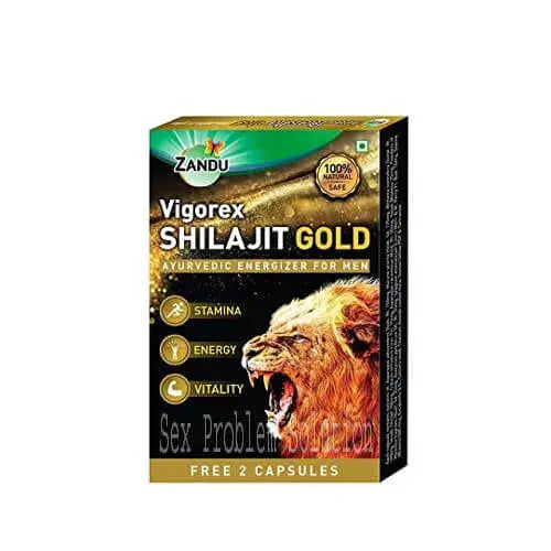 Zandu Vigorex Shilajit Gold Capsule