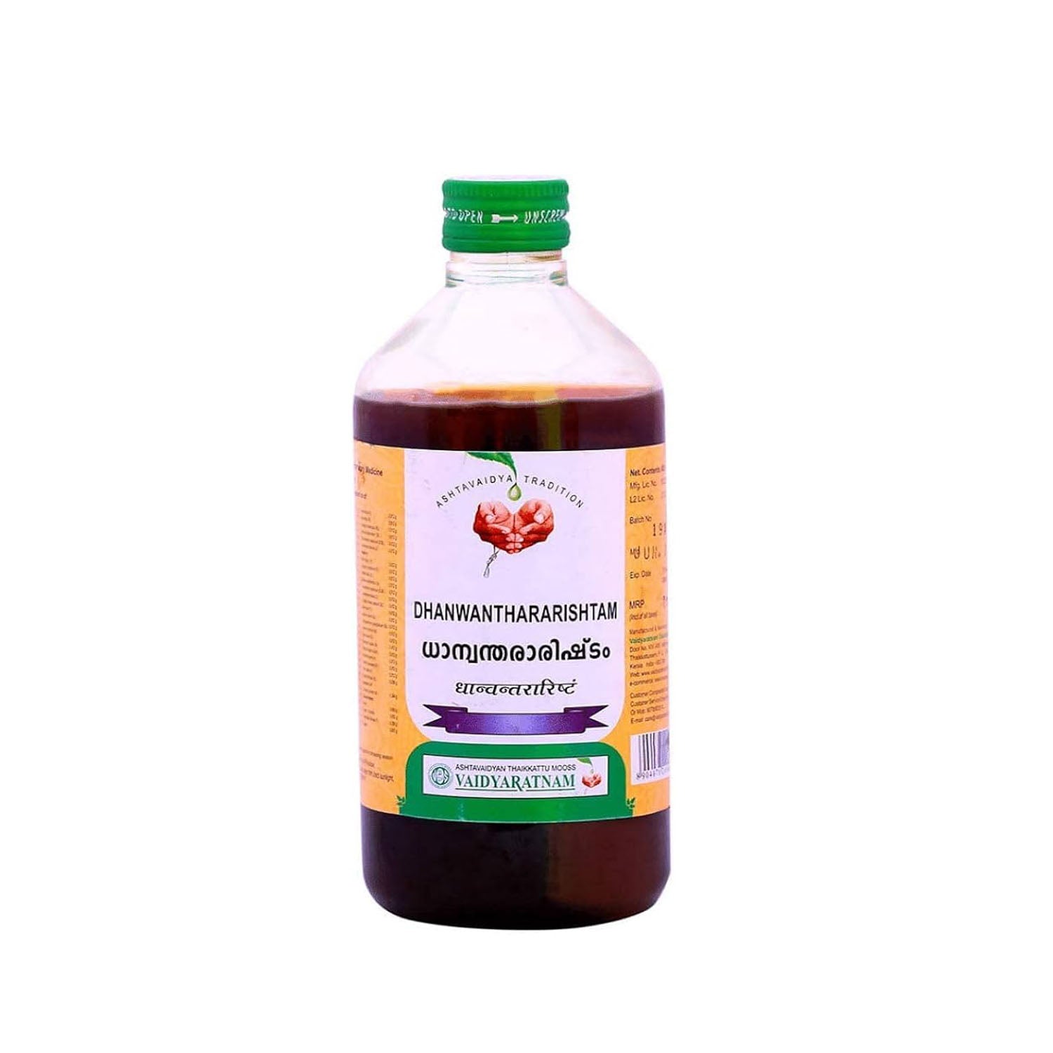 Vaidyaratnam Dhanwanthararishtam